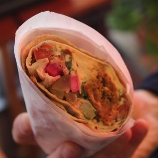 Falafel wrap