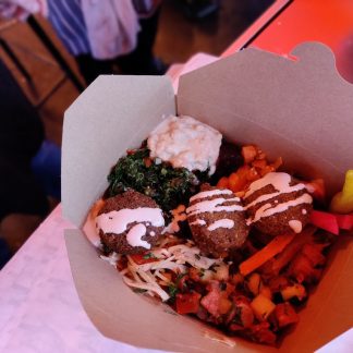 Falafel and salads box