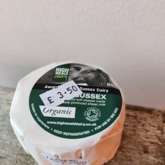 Soft sheeps' milk cheese, High Weald Dairy, 80g
